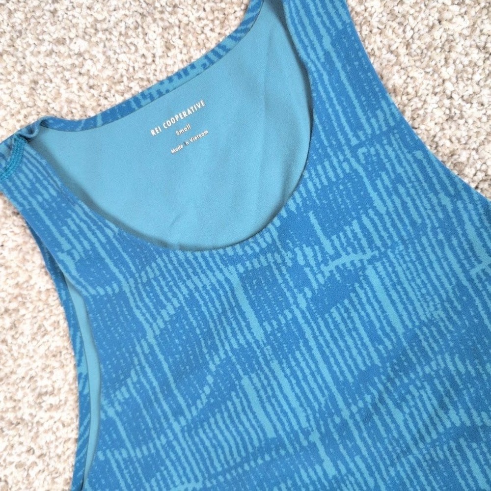 REI Cooperative Women's Small Blue Activewear‎ Athletic Tank Top